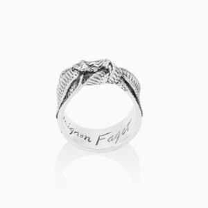 Mignon faget medium bow ring sterling silver